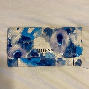 Foldable Guess Wallet Snakeskin